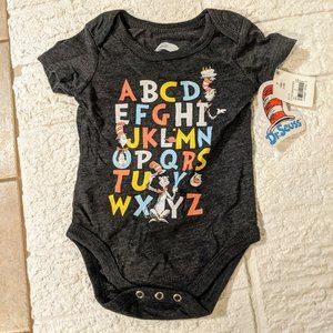 NWT Dr Seuss Onesie 3-6 months
